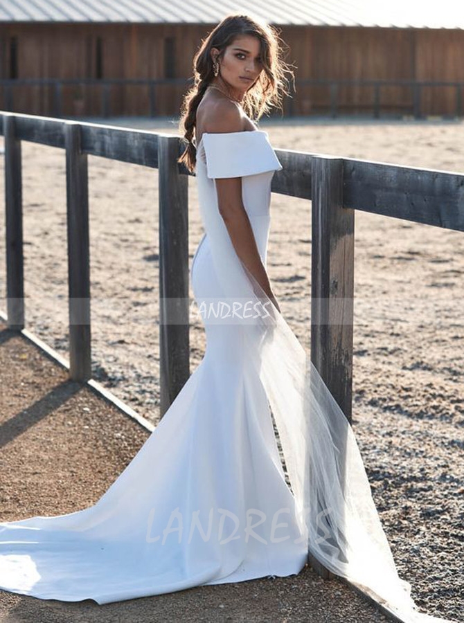 Cheap modest hot sale wedding dresses