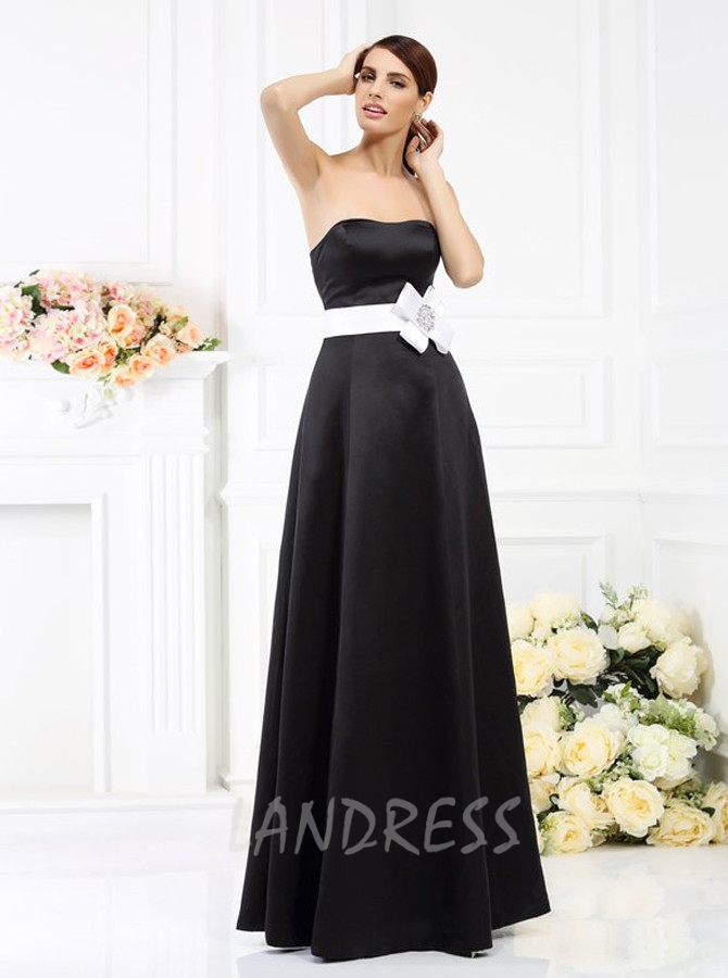 Black and white hot sale bridesmaid dresses uk