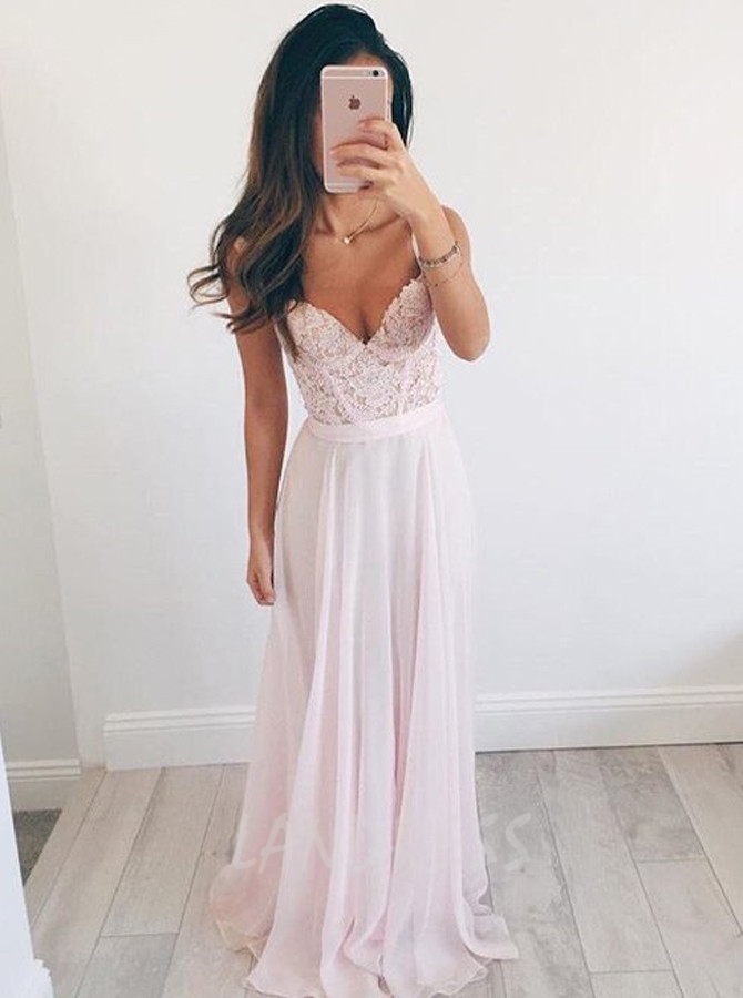 Blush pink best sale dress formal