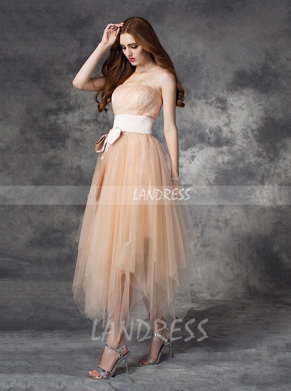 Tulle short prom on sale dress