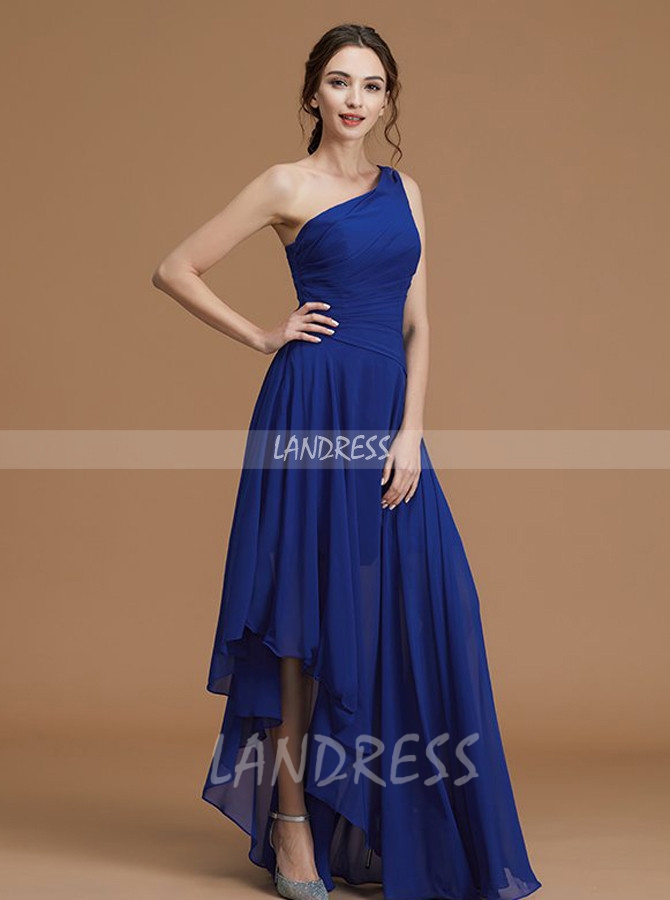 Royal Blue Bridesmaid Dresses,Beach Bridesmaid Dress Asymmetrical ...