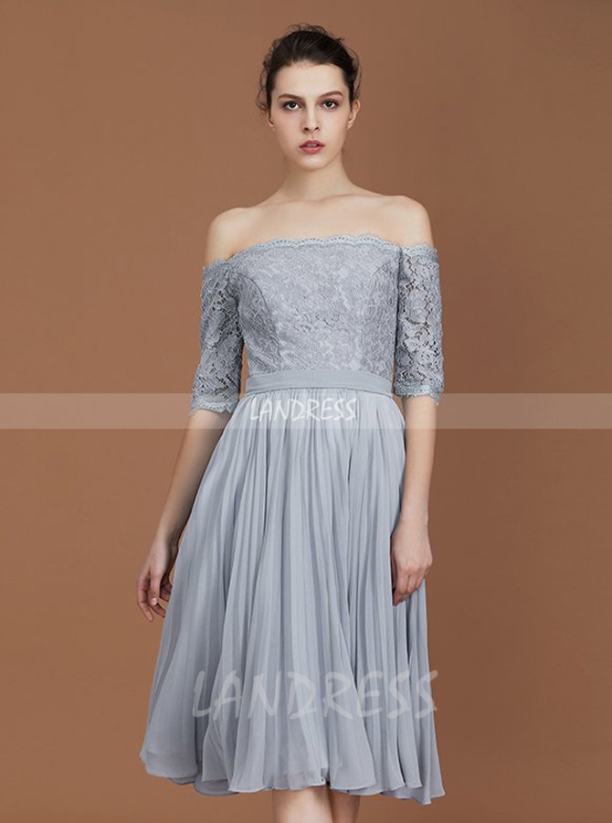 Short grey bridesmaid dresses on sale uk